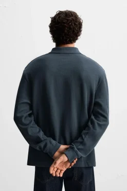 Clearance POLO ESTRUCTURA RIB Hombre Polos