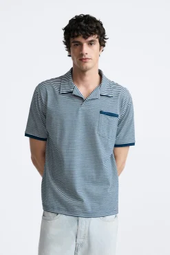 Clearance POLO JACQUARD RAYAS Hombre Jerséis / Chaquetas|Polos