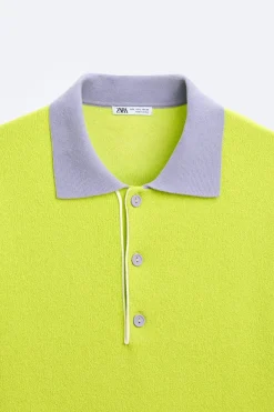 Fashion POLO OVERSIZE CONTRASTE Hombre Jerséis / Chaquetas|Polos