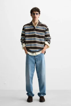 Online POLO PIQUÉ RAYAS Hombre Polos