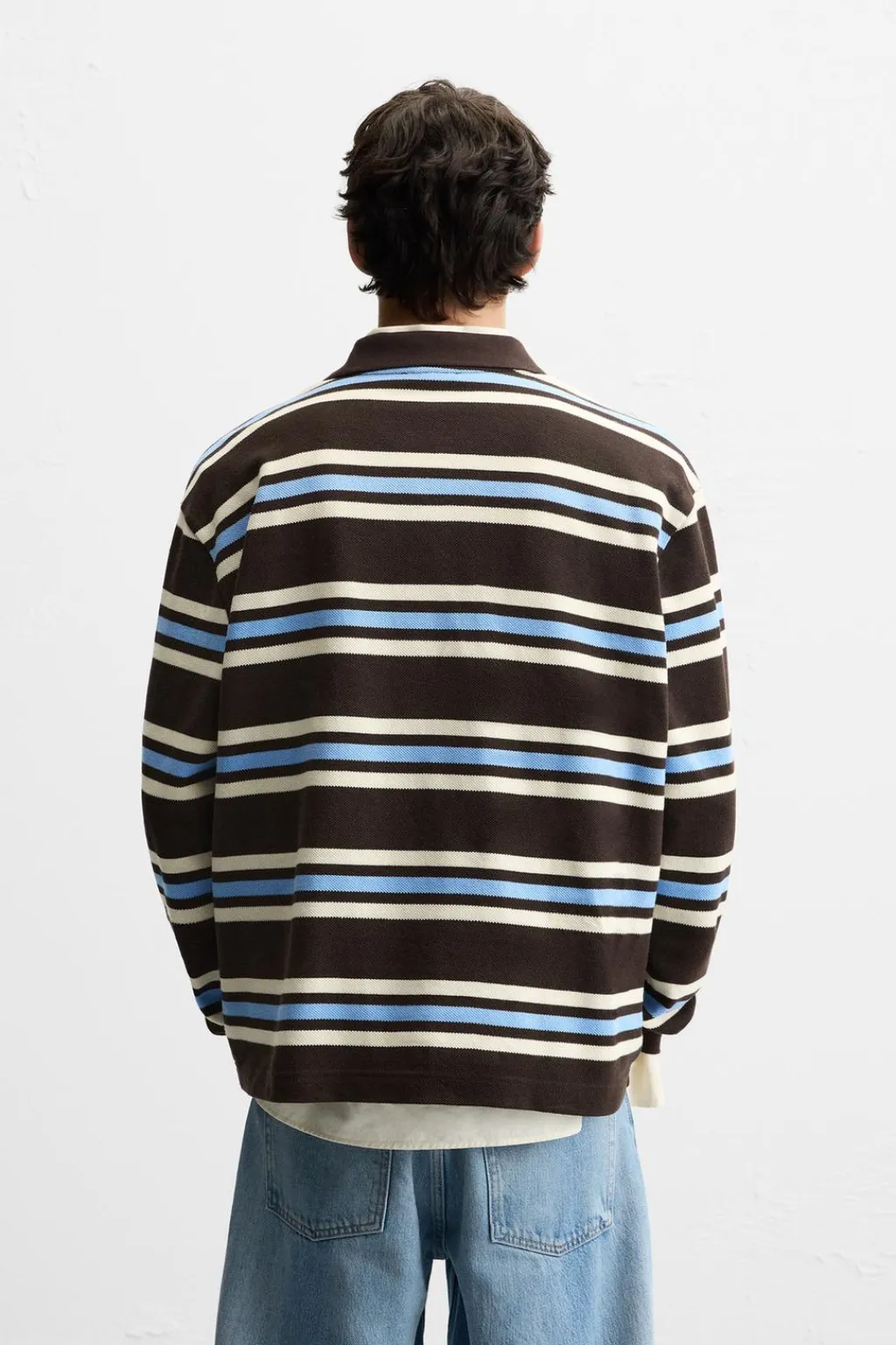 Online POLO PIQUÉ RAYAS Hombre Polos