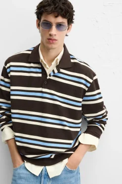 Online POLO PIQUÉ RAYAS Hombre Polos