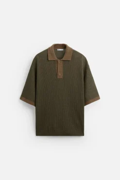 Sale POLO PUNTO ALGODÓN - LINO Hombre Jerséis / Chaquetas