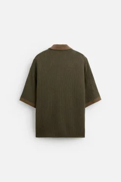 Sale POLO PUNTO ALGODÓN - LINO Hombre Jerséis / Chaquetas