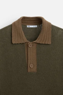 Sale POLO PUNTO ALGODÓN - LINO Hombre Jerséis / Chaquetas