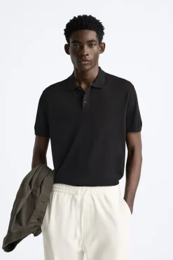 Sale POLO PUNTO ALGODÓN - SEDA Hombre Jerséis / Chaquetas|Polos