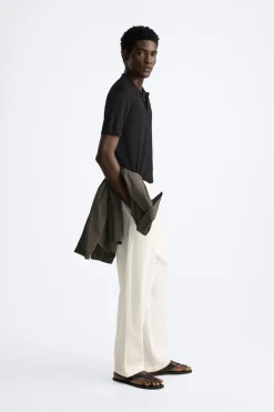 Sale POLO PUNTO ALGODÓN - SEDA Hombre Jerséis / Chaquetas|Polos