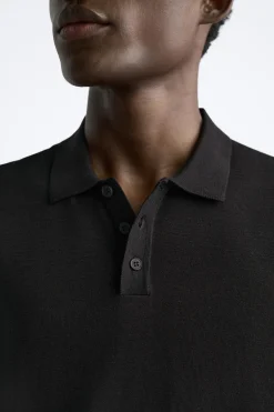 Sale POLO PUNTO ALGODÓN - SEDA Hombre Jerséis / Chaquetas|Polos