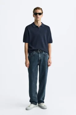 New POLO PUNTO ALGODÓN - SEDA Hombre Jerséis / Chaquetas|Polos