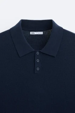 New POLO PUNTO ALGODÓN - SEDA Hombre Jerséis / Chaquetas|Polos