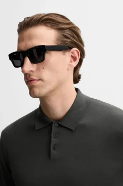 Sale POLO PUNTO ALGODÓN - SEDA Hombre Jerséis / Chaquetas|Polos