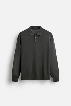 Sale POLO PUNTO ALGODÓN - SEDA Hombre Jerséis / Chaquetas|Polos