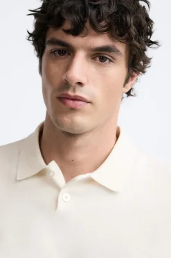 Sale POLO PUNTO ALGODÓN - SEDA Hombre Jerséis / Chaquetas|Polos