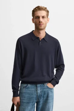 Best POLO PUNTO ALGODÓN - SEDA Hombre Jerséis / Chaquetas|Polos