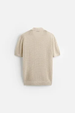 Clearance POLO PUNTO CALADOS Hombre Jerséis / Chaquetas|Polos