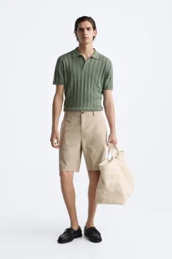 Clearance POLO PUNTO CANALÉ Hombre Jerséis / Chaquetas|Polos