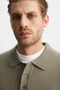 Clearance POLO PUNTO CON LANA Hombre Jerséis / Chaquetas|Polos