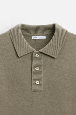 Clearance POLO PUNTO CON LANA Hombre Jerséis / Chaquetas|Polos