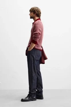 Fashion POLO PUNTO CONTRASTE Hombre Jerséis / Chaquetas|Polos