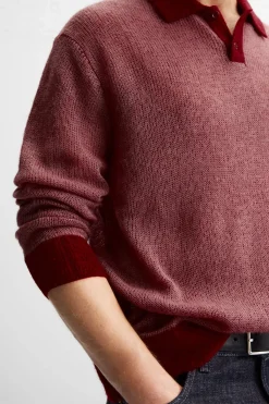 Fashion POLO PUNTO CONTRASTE Hombre Jerséis / Chaquetas|Polos