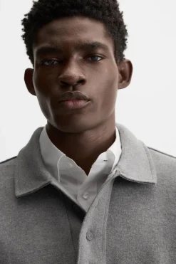 Clearance POLO PUNTO COSTURAS IRREGULARES Hombre Jerséis / Chaquetas|Polos