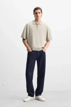 Best POLO PUNTO CREMALLERA Hombre Jerséis / Chaquetas|Polos