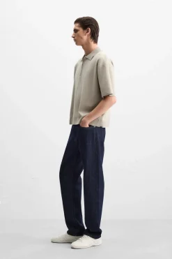 Best POLO PUNTO CREMALLERA Hombre Jerséis / Chaquetas|Polos