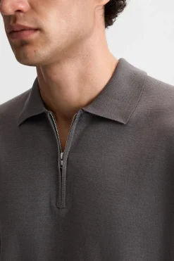 Discount POLO PUNTO CREMALLERA Hombre Jerséis / Chaquetas|Polos