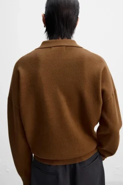 Discount POLO PUNTO CREMALLERA X NANUSHKA Hombre Jerséis / Chaquetas