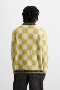 New POLO PUNTO CUADROS TEXTURA Hombre Jerséis / Chaquetas|Polos