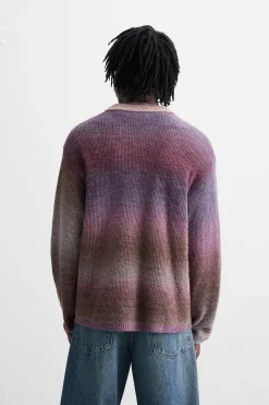 Hot POLO PUNTO DEGRADADO Hombre Jerséis / Chaquetas|Polos