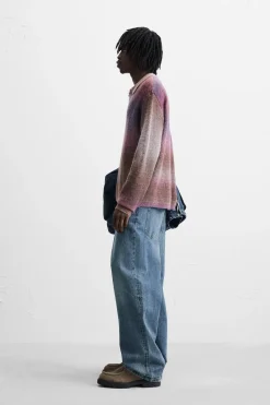 Hot POLO PUNTO DEGRADADO Hombre Jerséis / Chaquetas|Polos