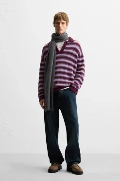 Clearance POLO PUNTO EFECTO PELO Hombre Jerséis / Chaquetas|Polos