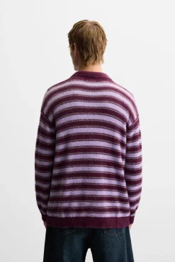 Clearance POLO PUNTO EFECTO PELO Hombre Jerséis / Chaquetas|Polos