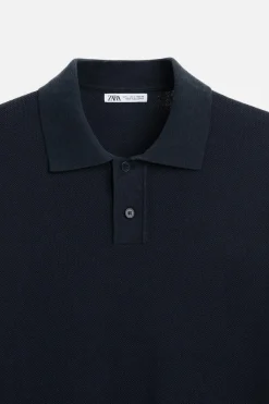 Sale POLO PUNTO ESTRUCTURA Hombre Polos