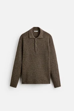 Sale POLO PUNTO ESTRUCTURA Hombre Jerséis / Chaquetas|Polos