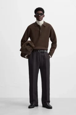 Clearance POLO PUNTO ESTRUCTURA Hombre Jerséis / Chaquetas|Polos