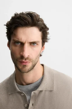 Sale POLO PUNTO ESTRUCTURA ALGODÓN Hombre Jerséis / Chaquetas|Polos