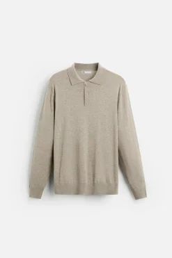 Sale POLO PUNTO ESTRUCTURA ALGODÓN Hombre Jerséis / Chaquetas|Polos