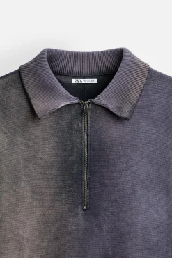 Fashion POLO PUNTO ESTRUCTURA LAVADO Hombre Jerséis / Chaquetas|Polos