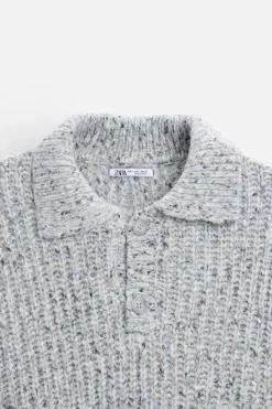 Sale POLO PUNTO ESTRUCTURA TEXTURA Hombre Jerséis / Chaquetas|Polos