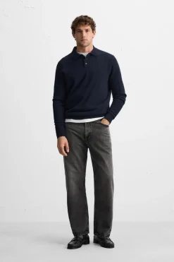 Clearance POLO PUNTO LANA Hombre Jerséis / Chaquetas|Polos