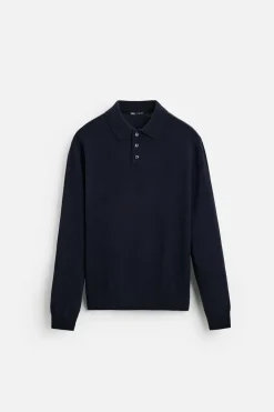 Clearance POLO PUNTO LANA Hombre Jerséis / Chaquetas|Polos