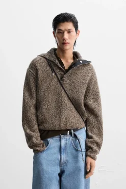 Best POLO PUNTO LANA - CASHMERE X NANUSHKA Hombre Jerséis / Chaquetas