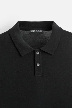 Outlet POLO PUNTO LANA MERINO Hombre Jerséis / Chaquetas|Polos