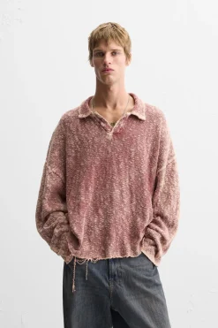 New POLO PUNTO LAVADO Hombre Jerséis / Chaquetas|Polos