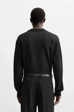 Outlet POLO PUNTO LENTEJUELAS Hombre Jerséis / Chaquetas|Polos