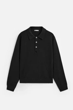 Outlet POLO PUNTO LENTEJUELAS Hombre Jerséis / Chaquetas|Polos