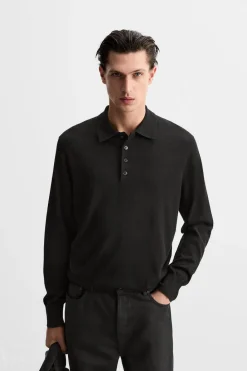 Best POLO PUNTO LIGERO LANA - CASHMERE Hombre Jerséis / Chaquetas|Polos