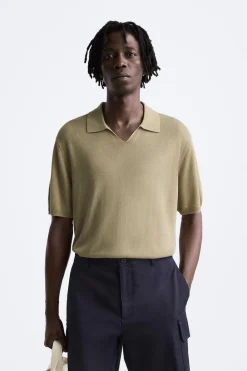 Fashion POLO PUNTO LYOCELL - LINO Hombre Jerséis / Chaquetas|Polos